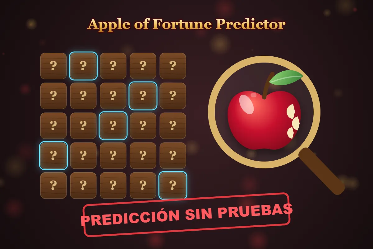 Apple of Fortune Predictor: predicciones sin pruebas